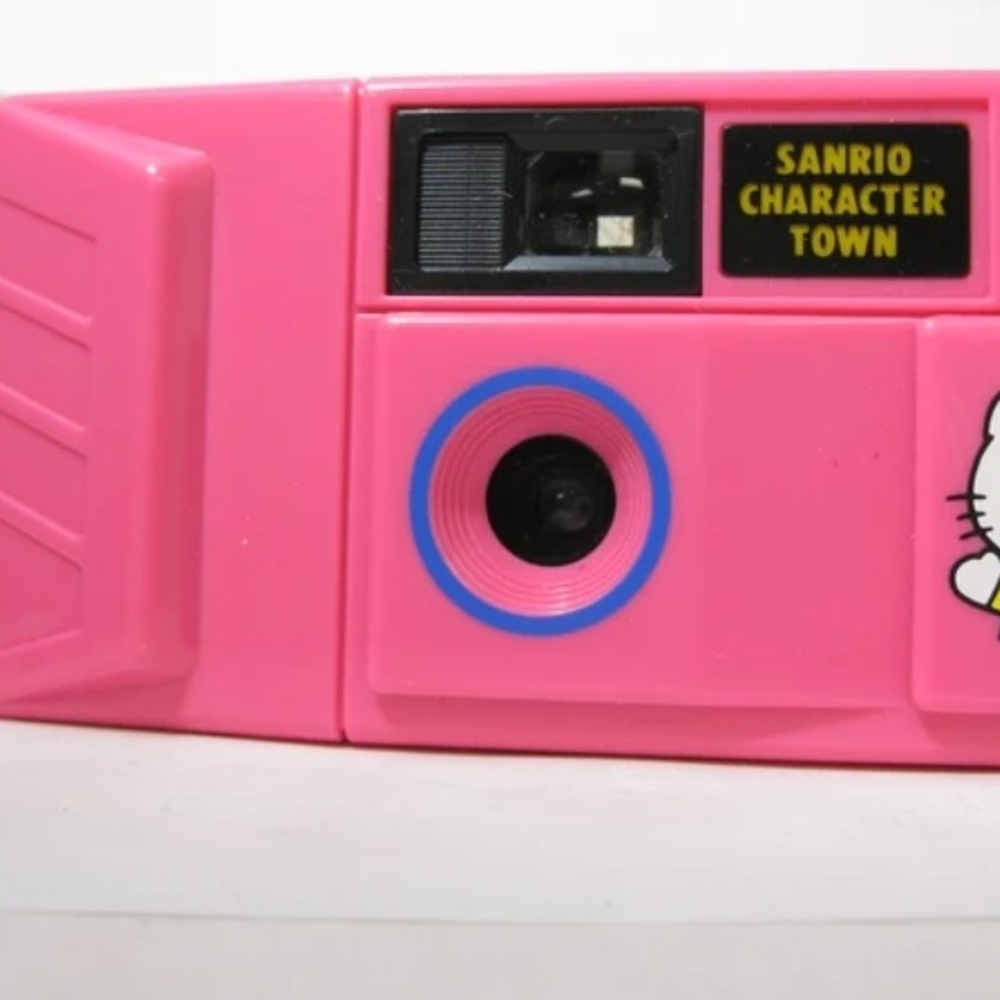 Sanrio Character Town Pink Camera